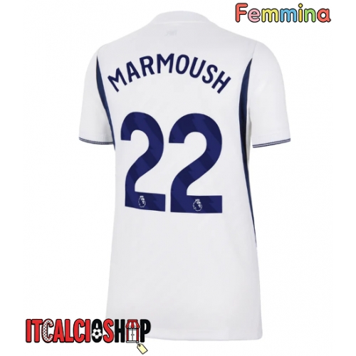 Tottenham Hotspur Omar Marmoush #22 Prima Maglia Femmina 2026-27 Manica Corta